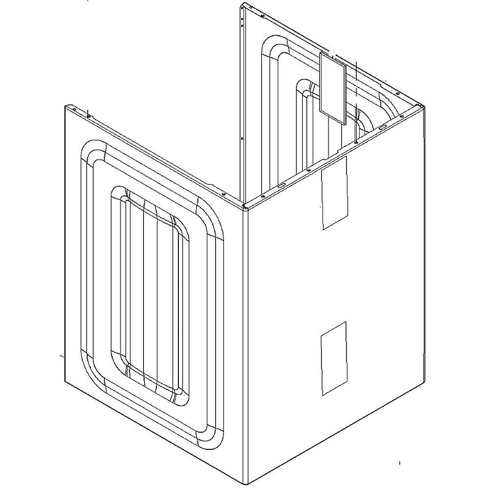 Photo of Cabinet Wrap from Repair Parts Direct