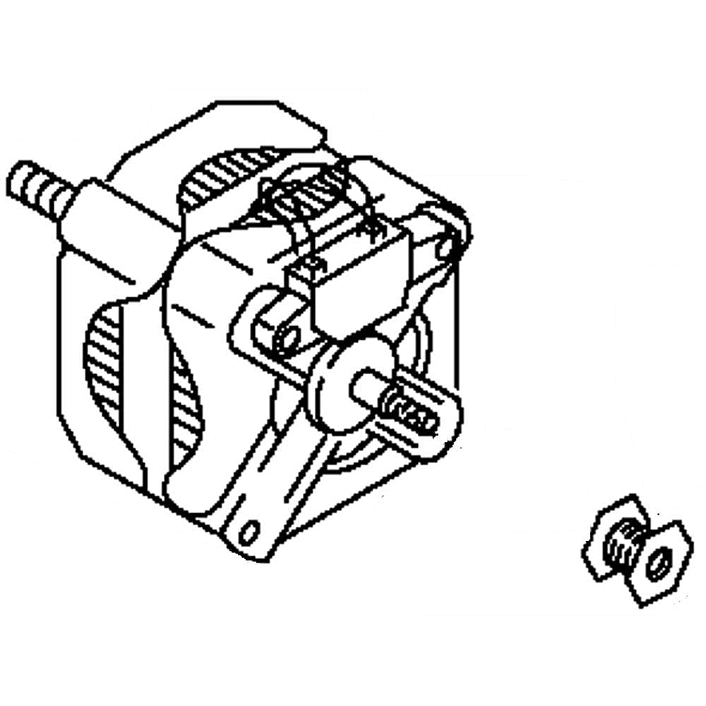 Photo of Laundry Center Dryer Drive Motor from Repair Parts Direct