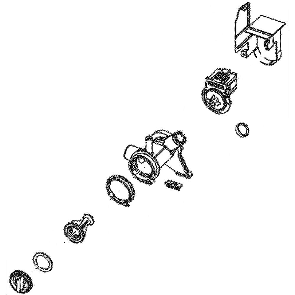 Photo of Washer Drain Pump from Repair Parts Direct