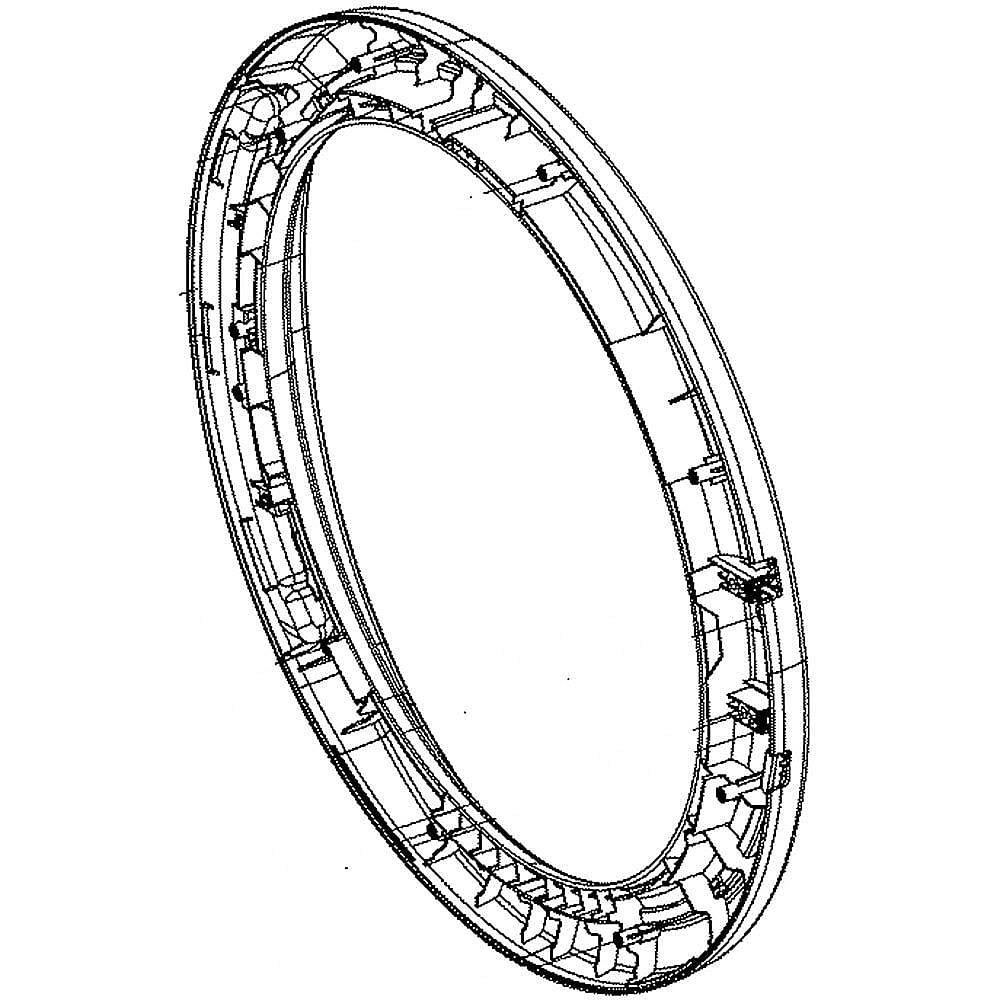 Photo of Washer Door Outer Frame from Repair Parts Direct