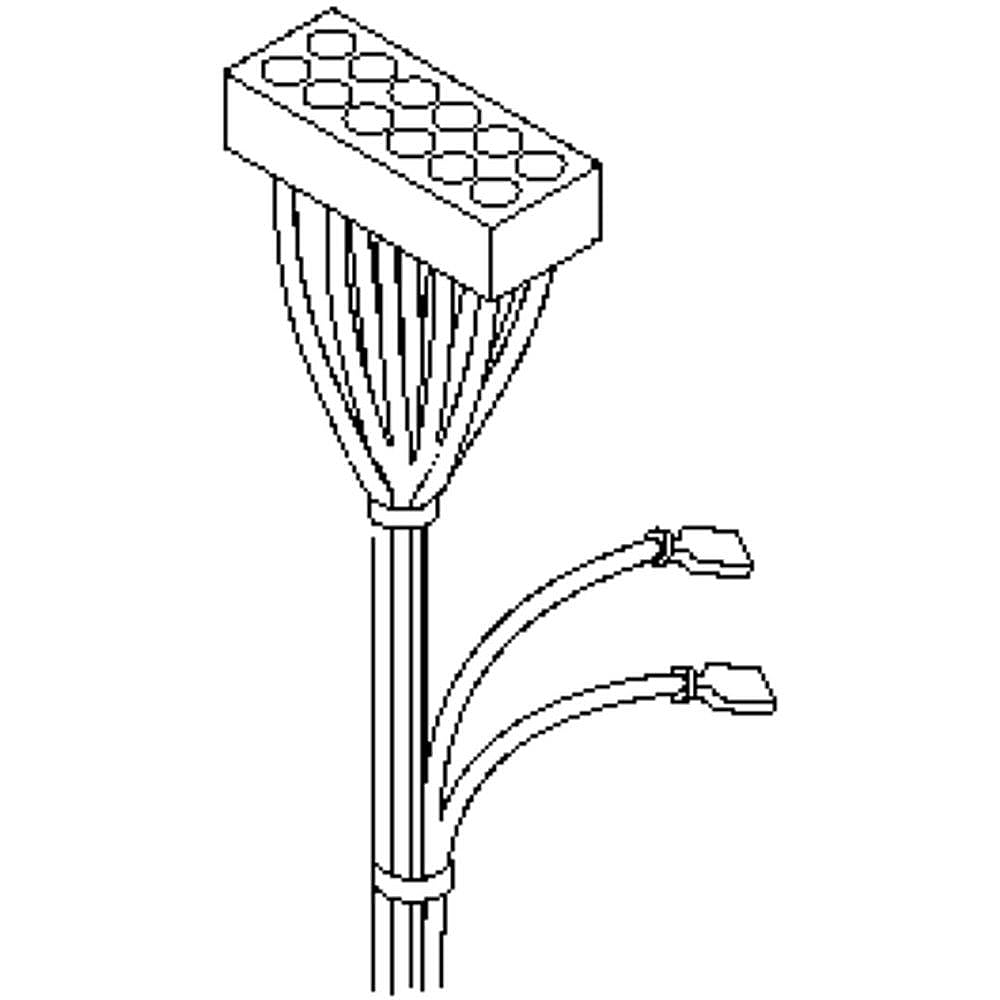 Photo of Laundry Center Wire Harness from Repair Parts Direct