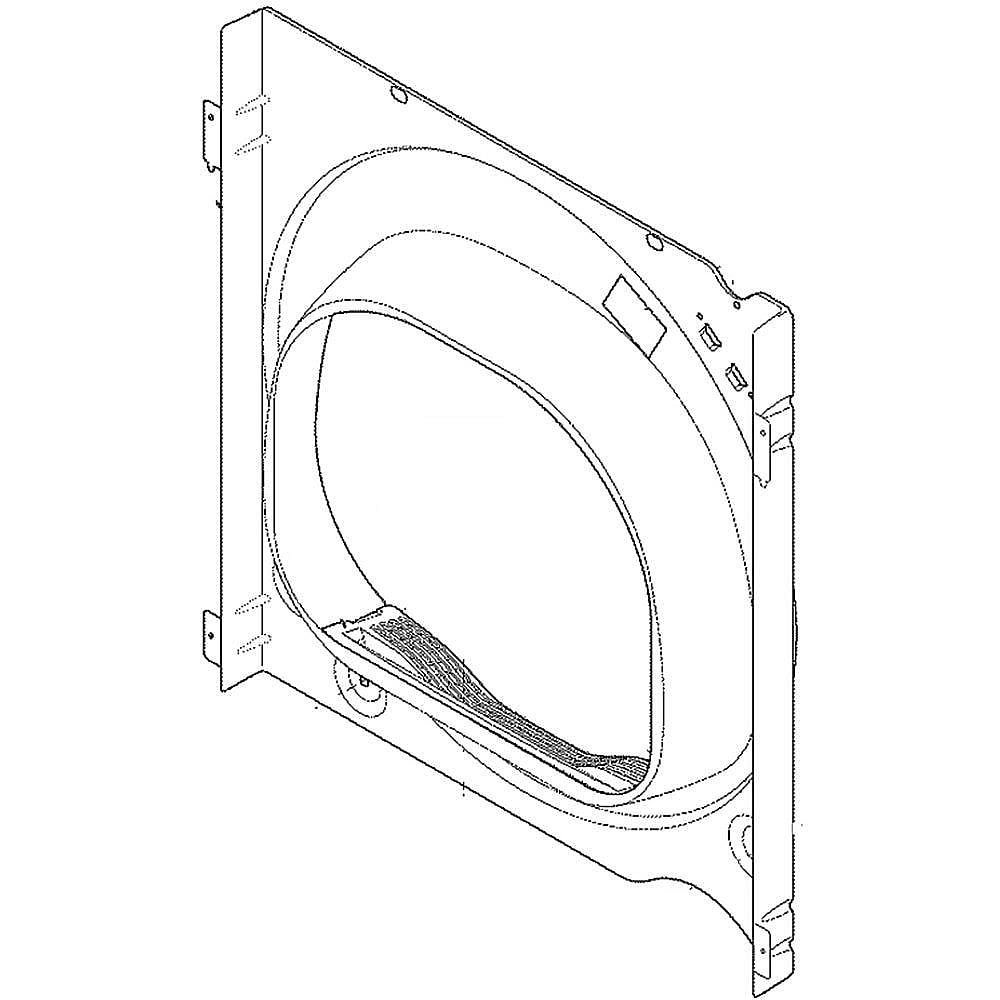 Photo of Dryer Front Bulkhead from Repair Parts Direct