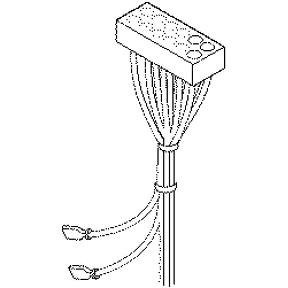 Photo of Laundry Center Wire Harness from Repair Parts Direct