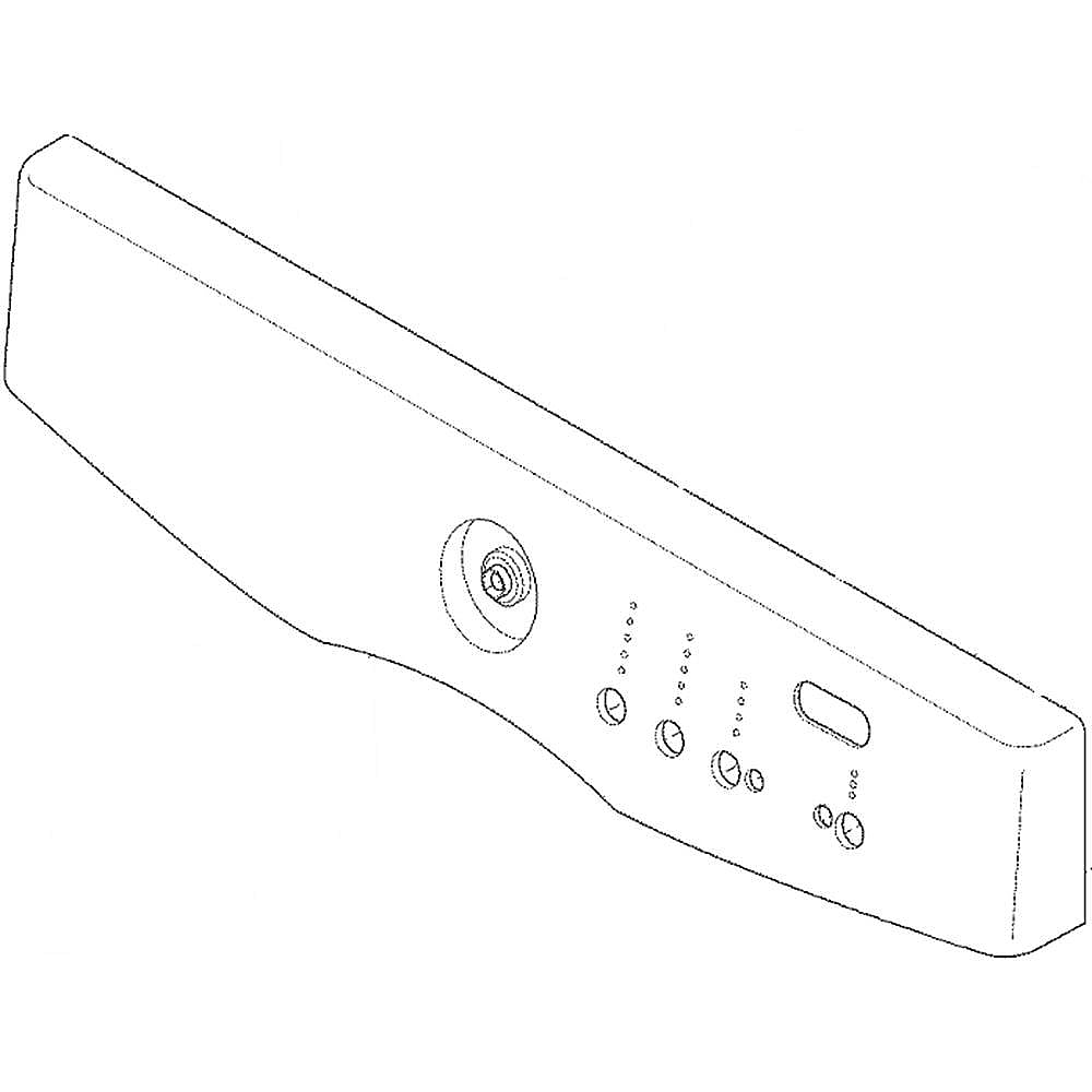 Photo of Dryer Control Panel from Repair Parts Direct