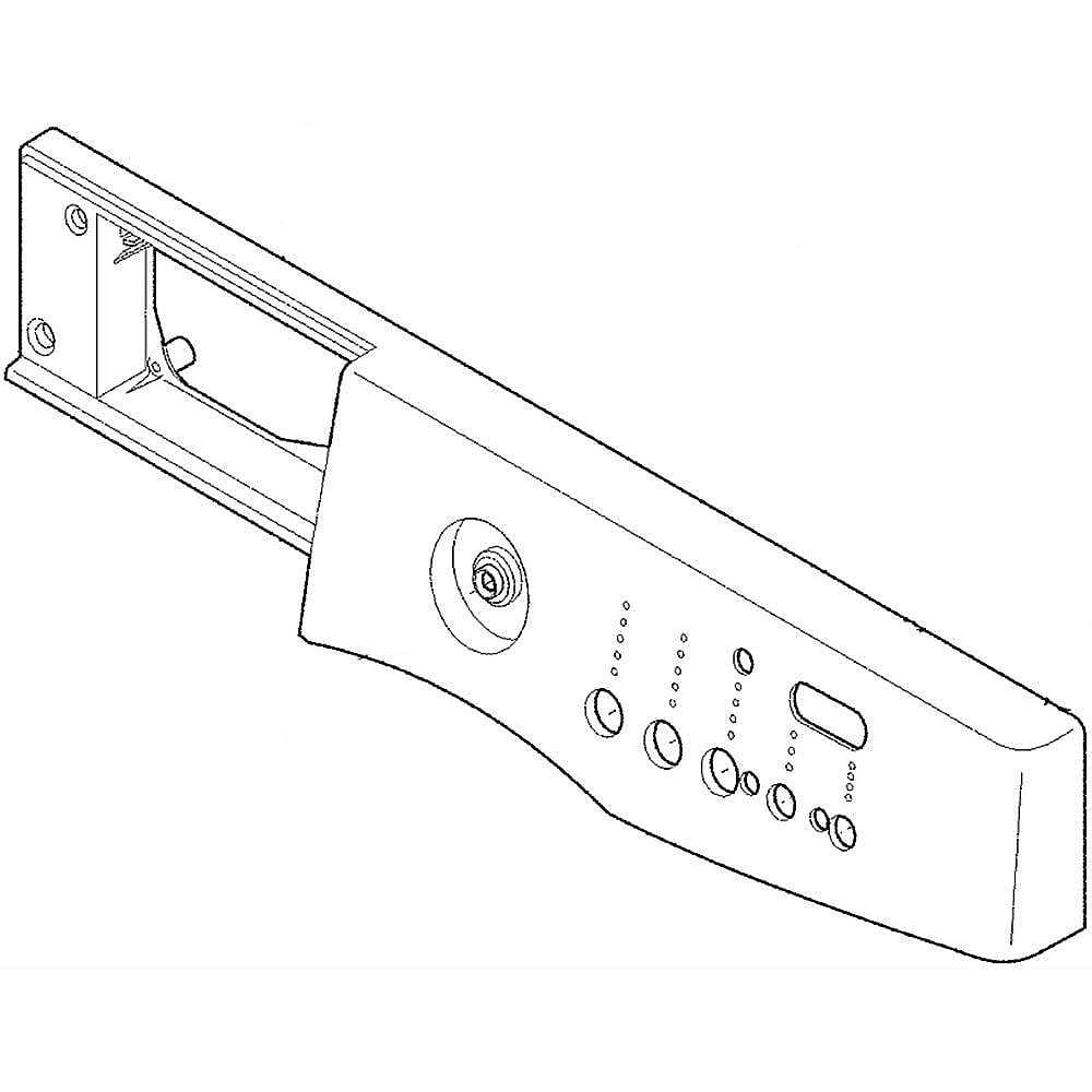 Photo of Washer Control Panel from Repair Parts Direct