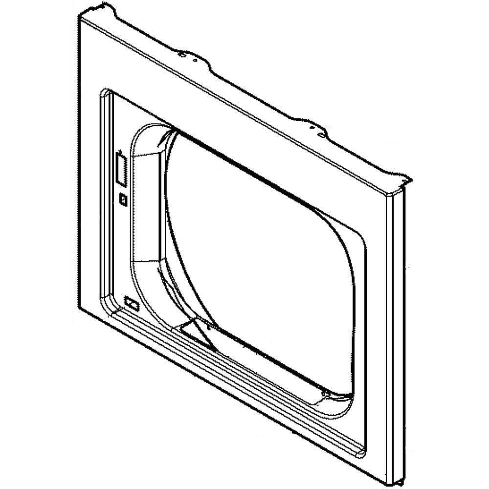 Photo of Laundry Center Dryer Front Panel from Repair Parts Direct