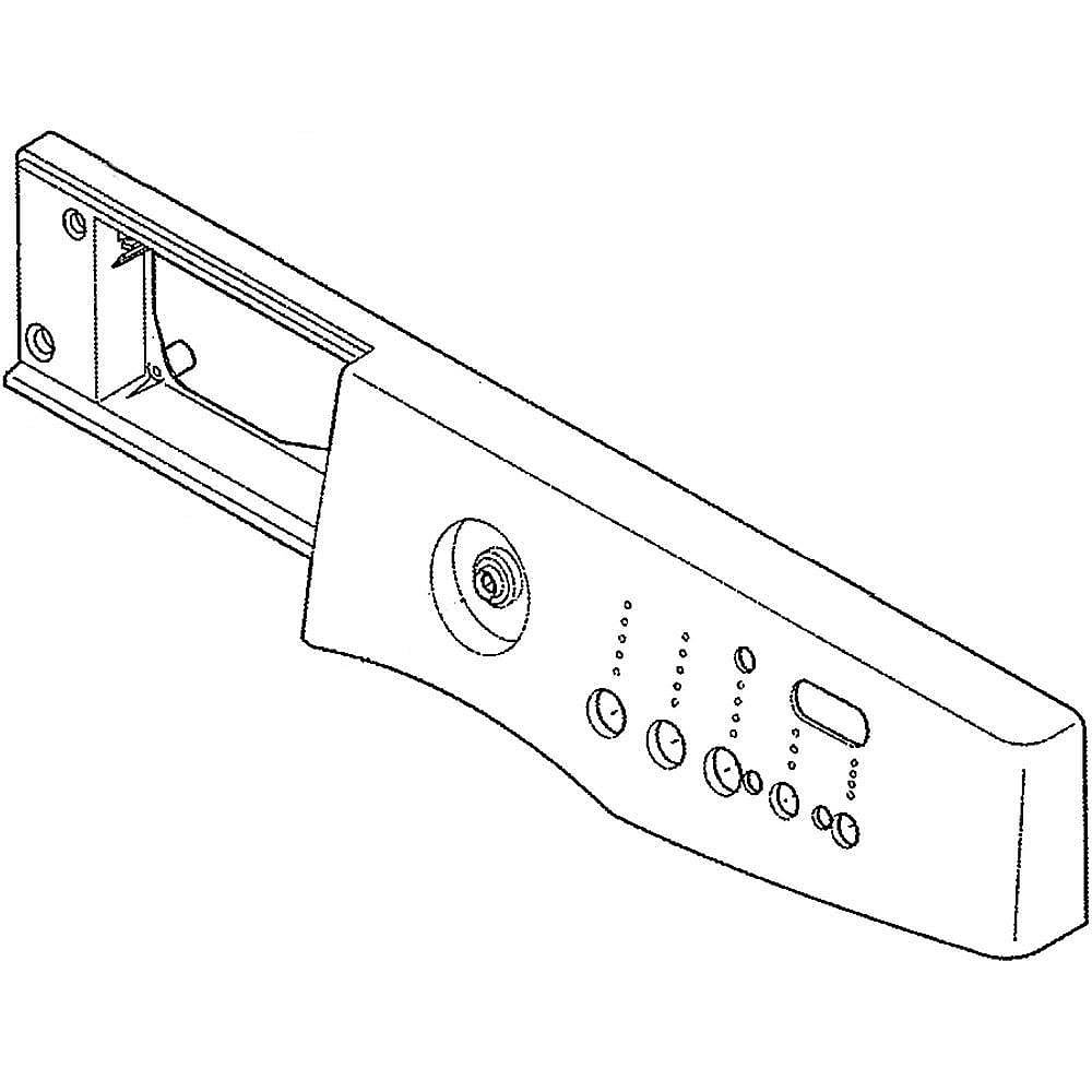 Photo of Washer Control Panel from Repair Parts Direct