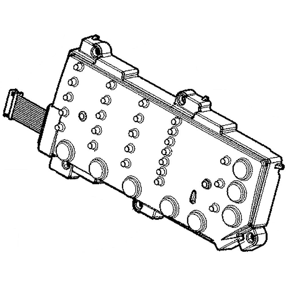 Photo of Dryer User Interface from Repair Parts Direct