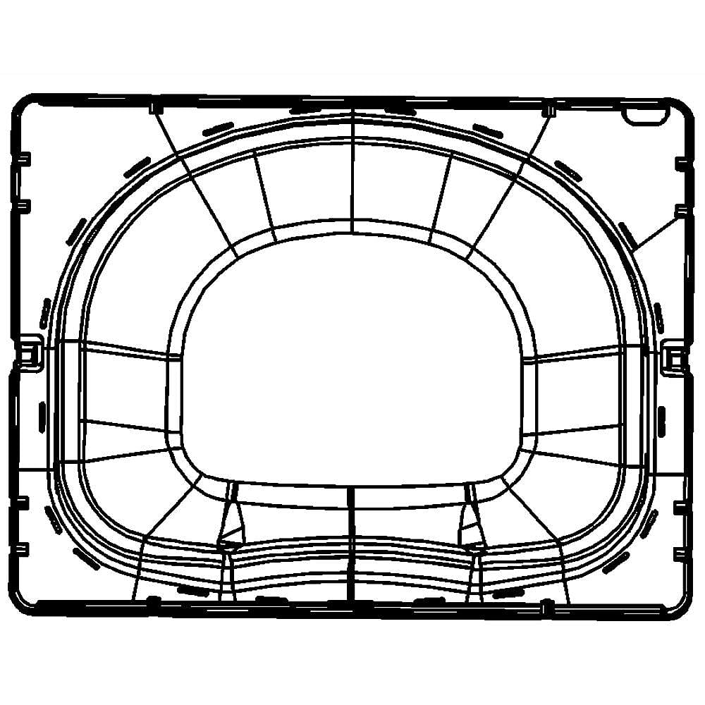 Photo of Dryer Door Seal from Repair Parts Direct