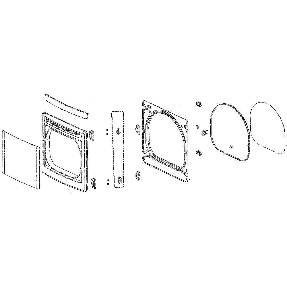 Photo of Door Assembly from Repair Parts Direct