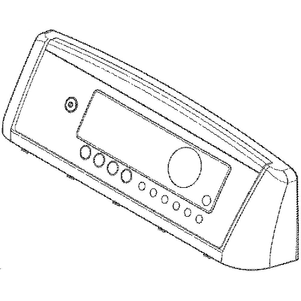 Photo of Washer Control Panel from Repair Parts Direct