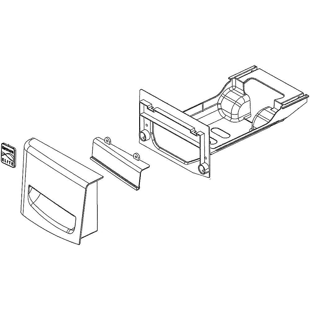 Photo of Drawer Panel Assembly from Repair Parts Direct