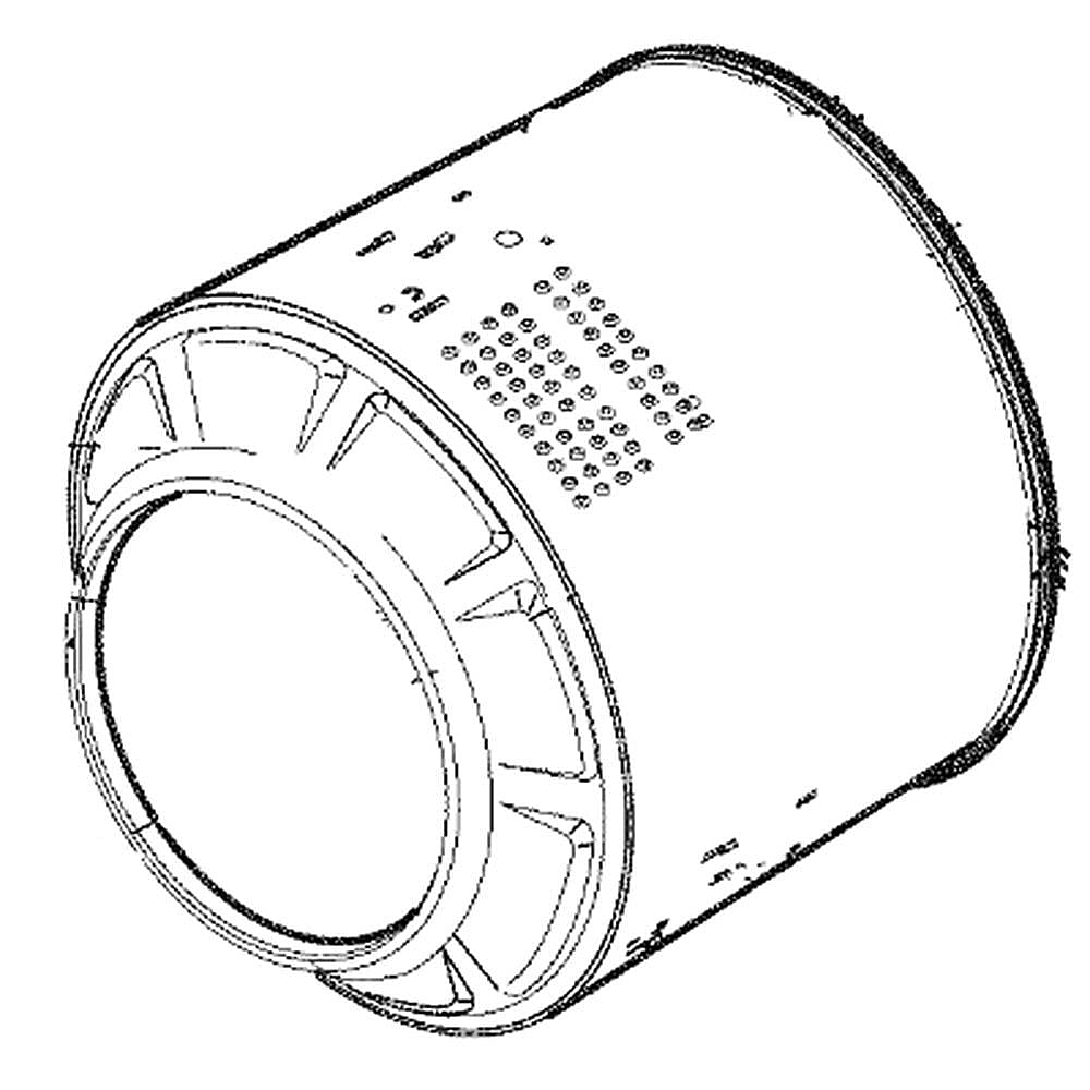 Photo of Washer Spin Basket from Repair Parts Direct