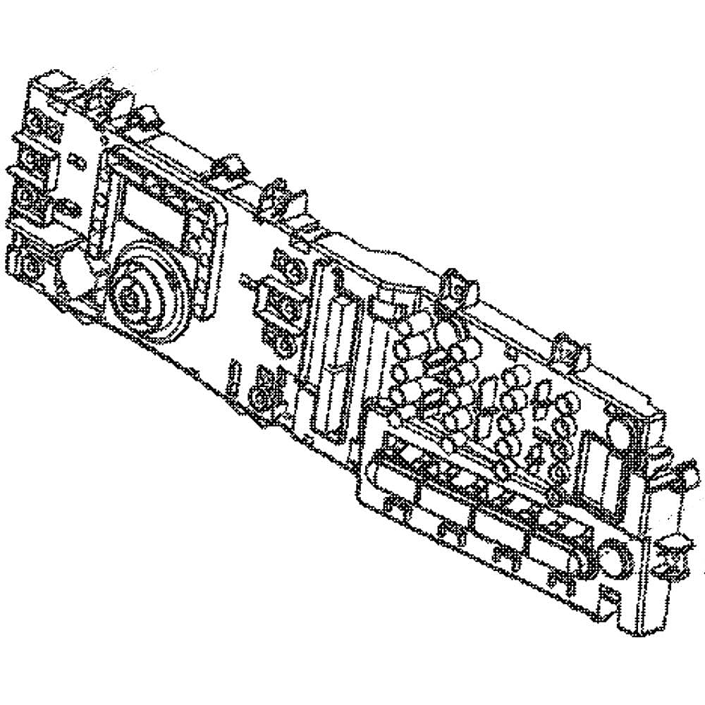 Photo of Dryer Display Control Board from Repair Parts Direct