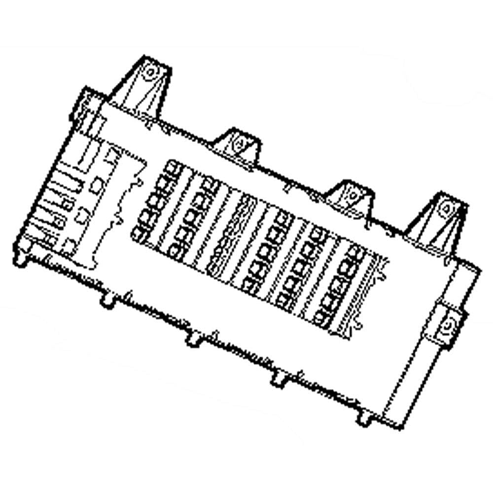 Photo of Washer User Interface from Repair Parts Direct