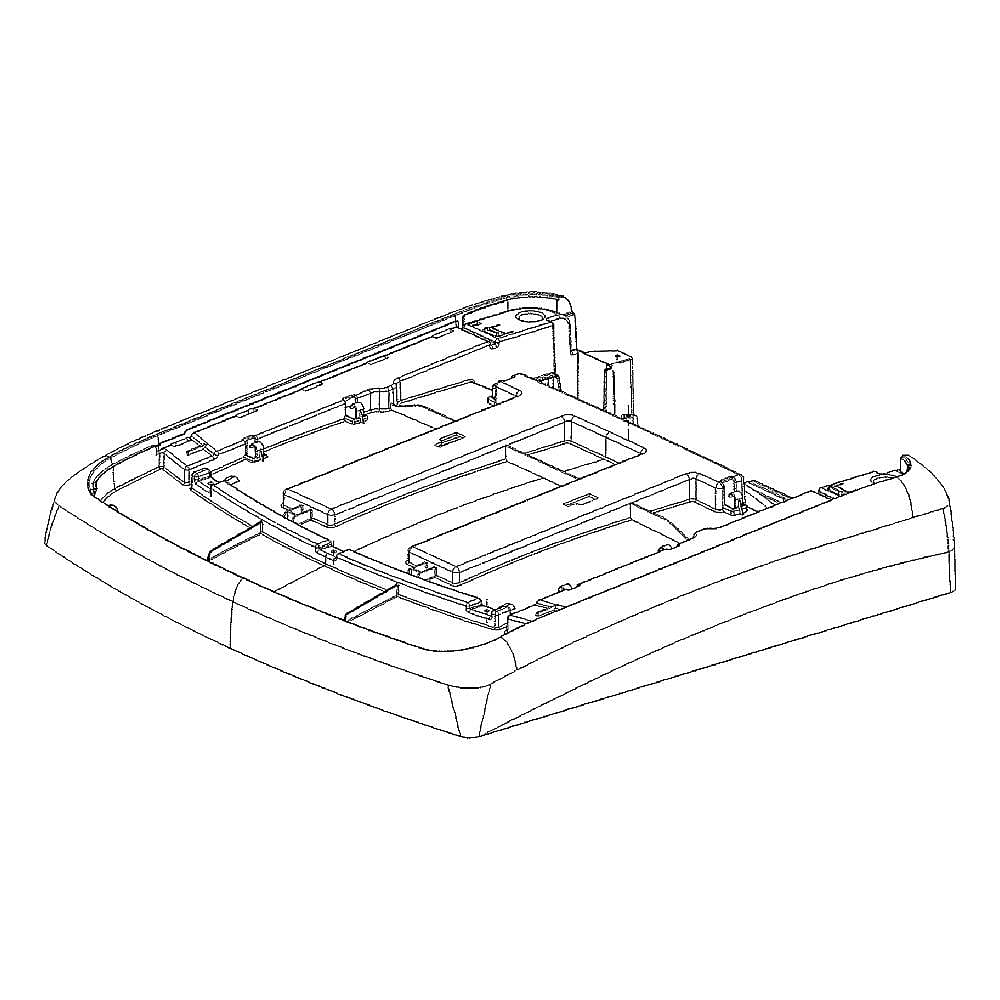 Photo of Dryer Top Panel Base from Repair Parts Direct