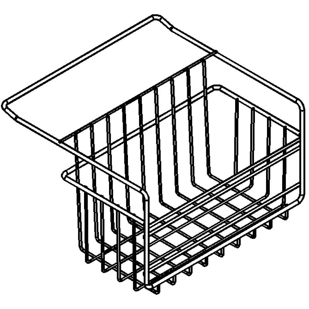 Photo of Refrigerator Freezer Basket from Repair Parts Direct