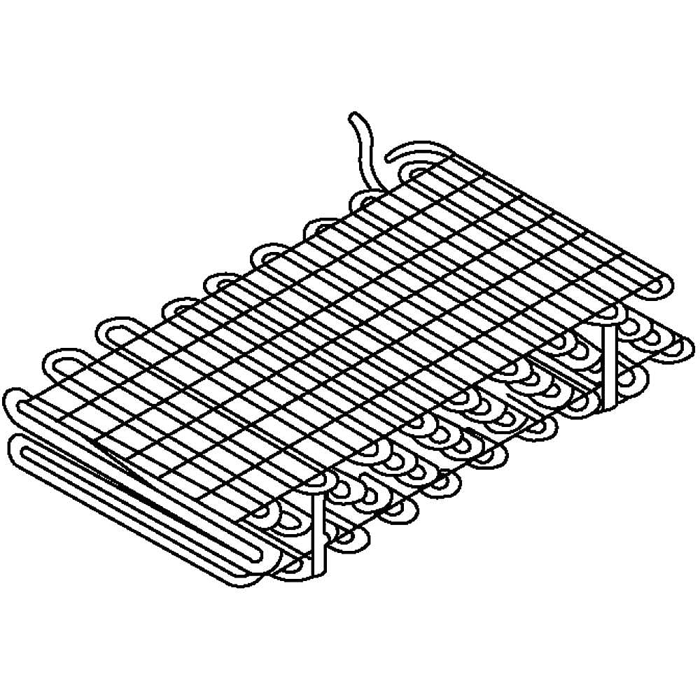 Photo of Refrigerator Condenser Coil from Repair Parts Direct