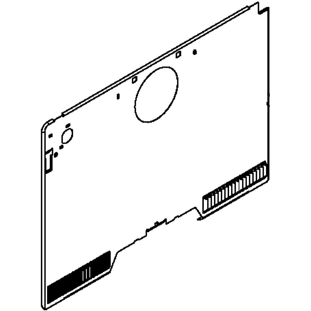 Photo of Refrigerator Evaporator Cover from Repair Parts Direct