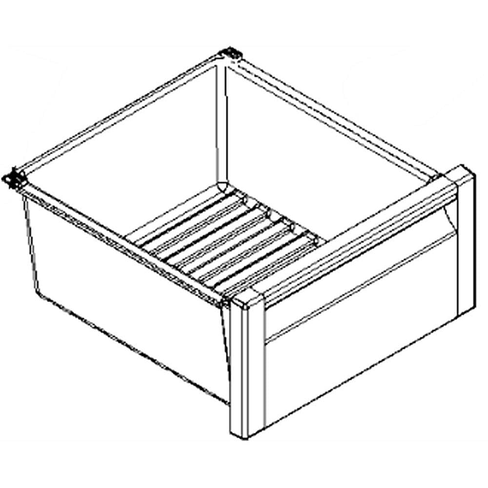 Photo of Refrigerator Freezer Bin from Repair Parts Direct