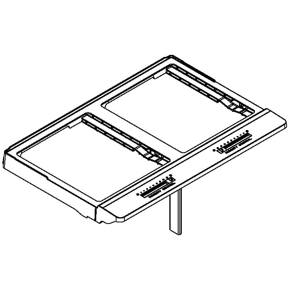 Photo of Crisper Assembly from Repair Parts Direct