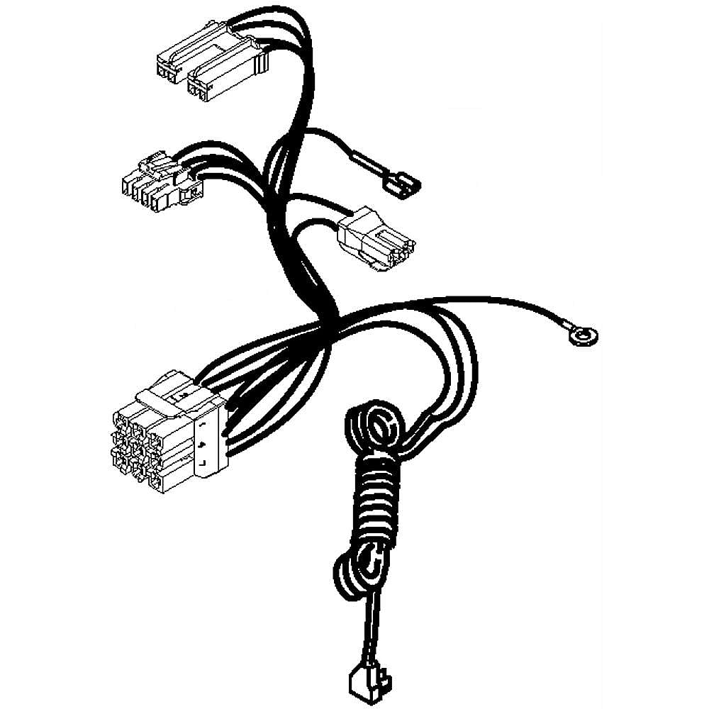 Photo of Refrigerator Wire Assembly from Repair Parts Direct