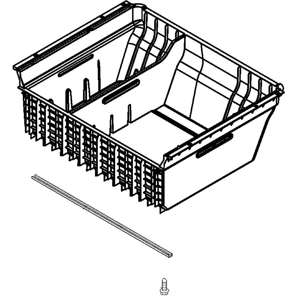 Photo of Refrigerator Bottom Pan Assembly from Repair Parts Direct