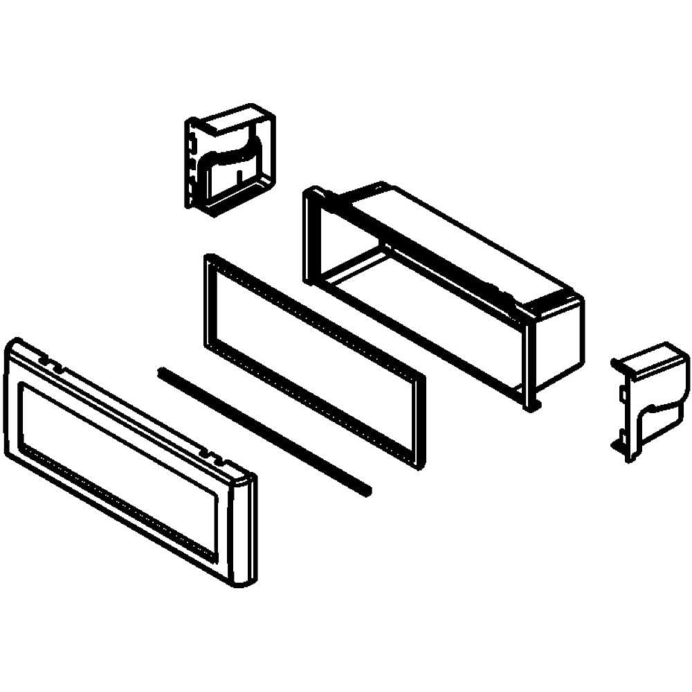 Photo of Refrigerator Door Bin Assembly from Repair Parts Direct