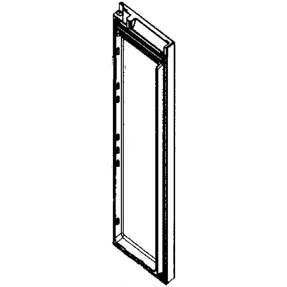 Photo of Refrigerator Door Assembly, Right (Silver) from Repair Parts Direct