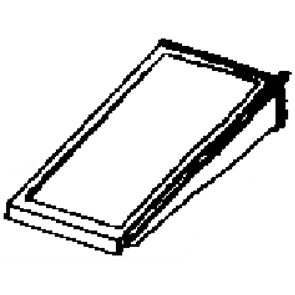 Photo of Refrigerator Tuck-Away Shelf from Repair Parts Direct