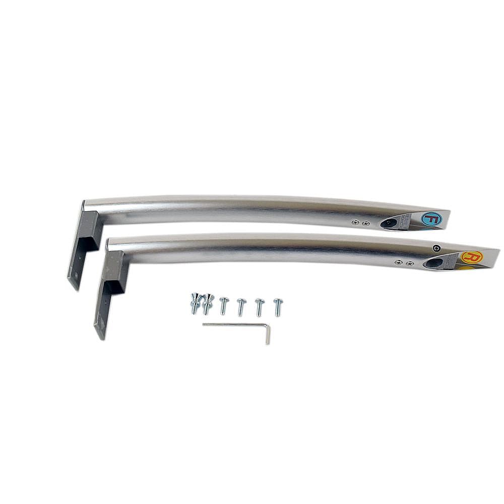 Photo of Refrigerator Door Handle Set (Silver) from Repair Parts Direct