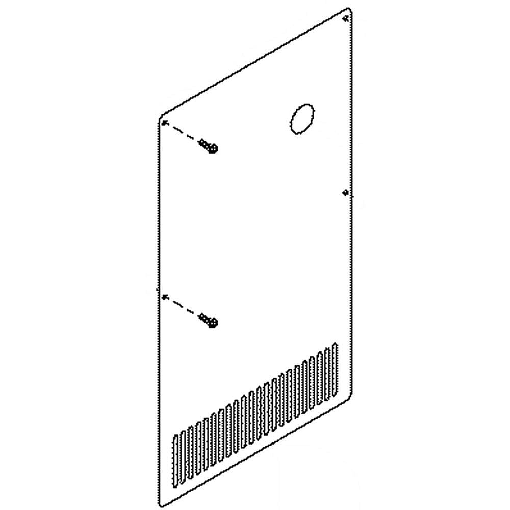 Photo of Refrigerator Control Cover Evaporator from Repair Parts Direct