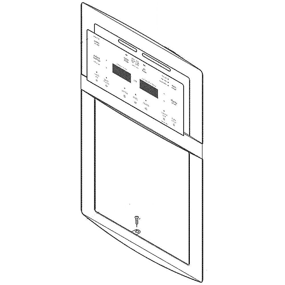 Photo of Refrigerator Dispenser Cover Assembly from Repair Parts Direct