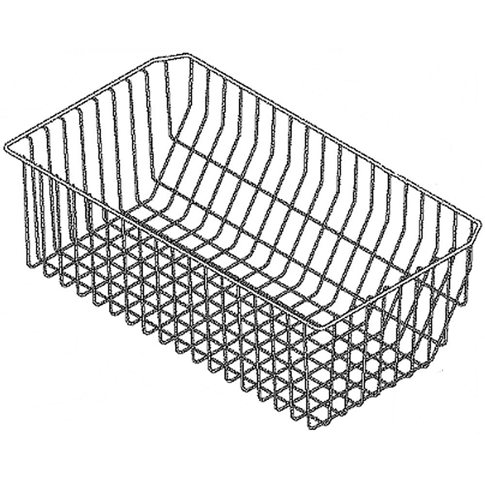 Photo of Refrigerator Freezer Basket, Lower from Repair Parts Direct