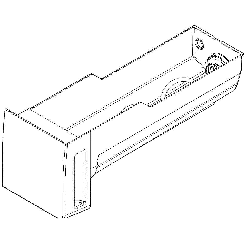 Photo of Refrigerator Ice Container Assembly from Repair Parts Direct