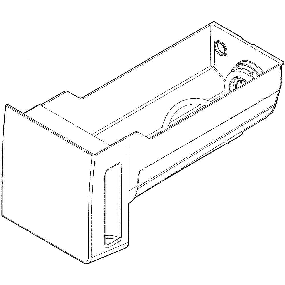 Photo of Refrigerator Ice Container Assembly from Repair Parts Direct