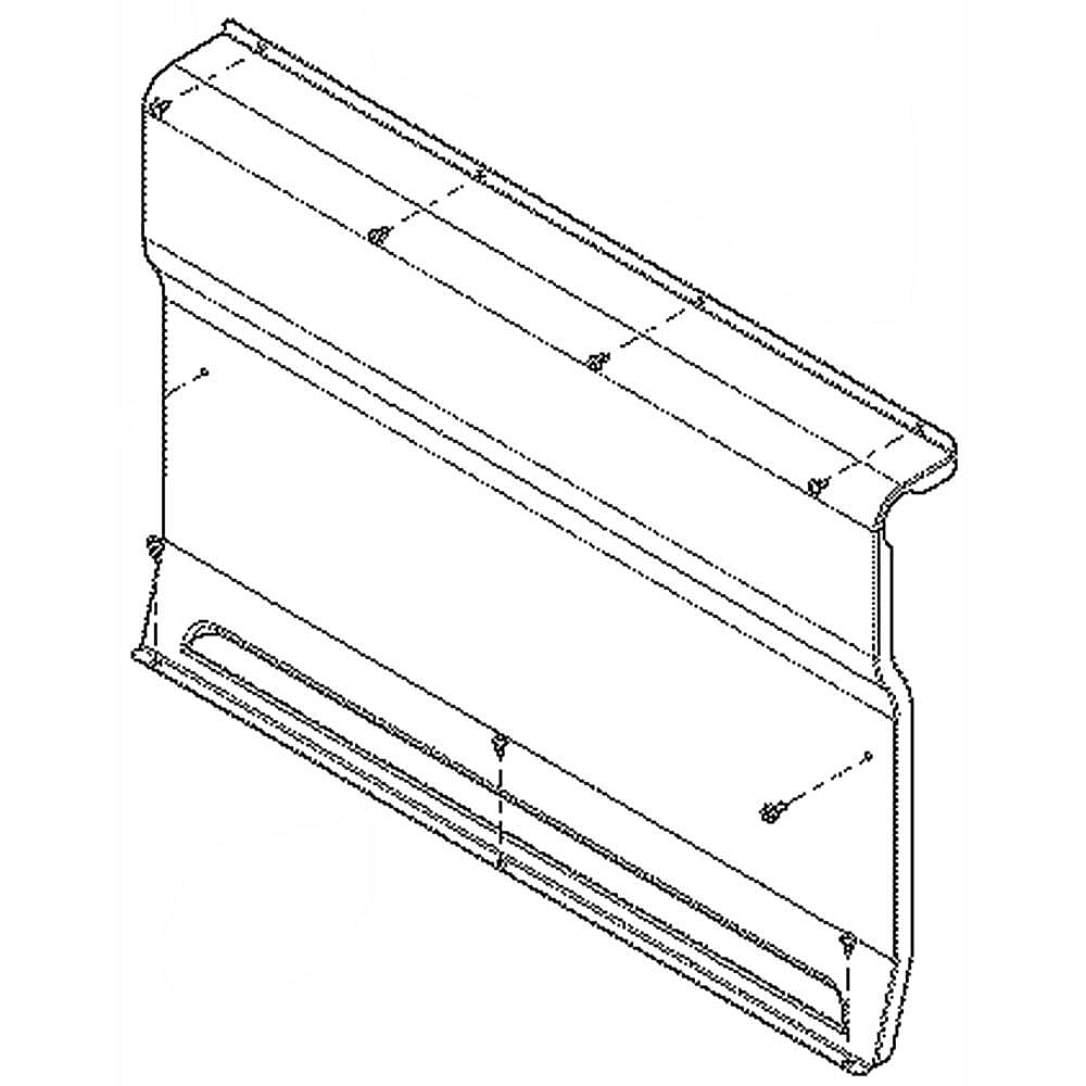 Photo of Freezer Evaporator Cover from Repair Parts Direct