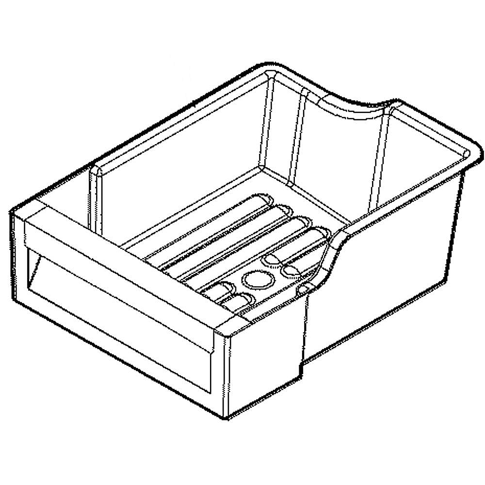 Photo of Freezer Ice Bin from Repair Parts Direct