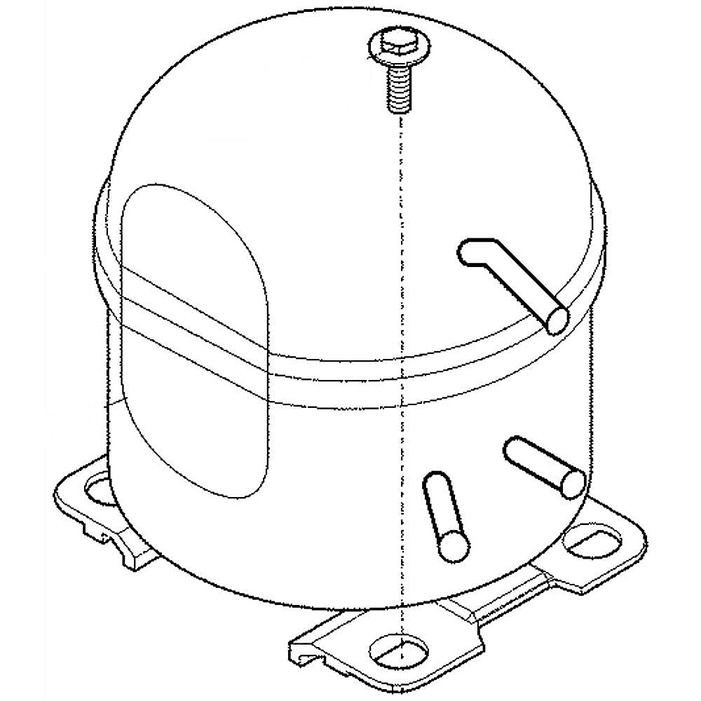 Photo of Compressor from Repair Parts Direct