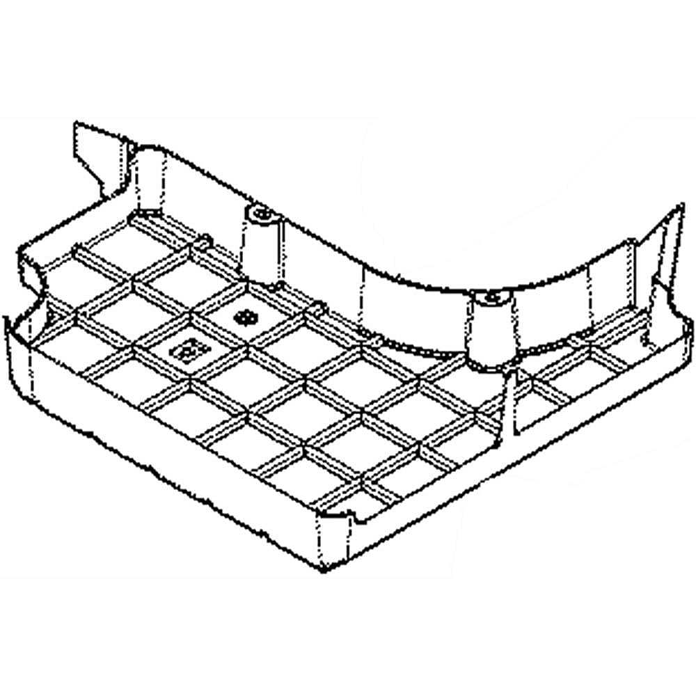 Photo of Refrigerator Defrost Pan from Repair Parts Direct