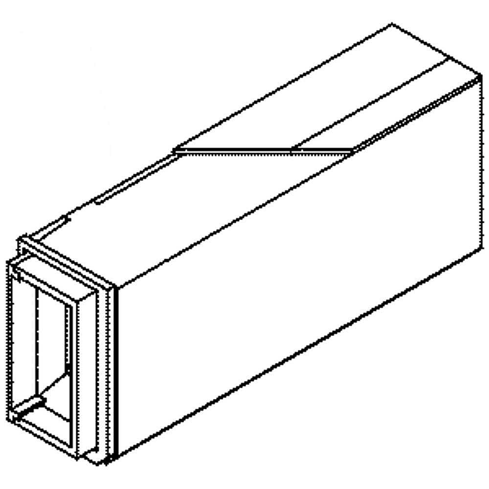 Photo of Refrigerator Air Damper Assembly from Repair Parts Direct