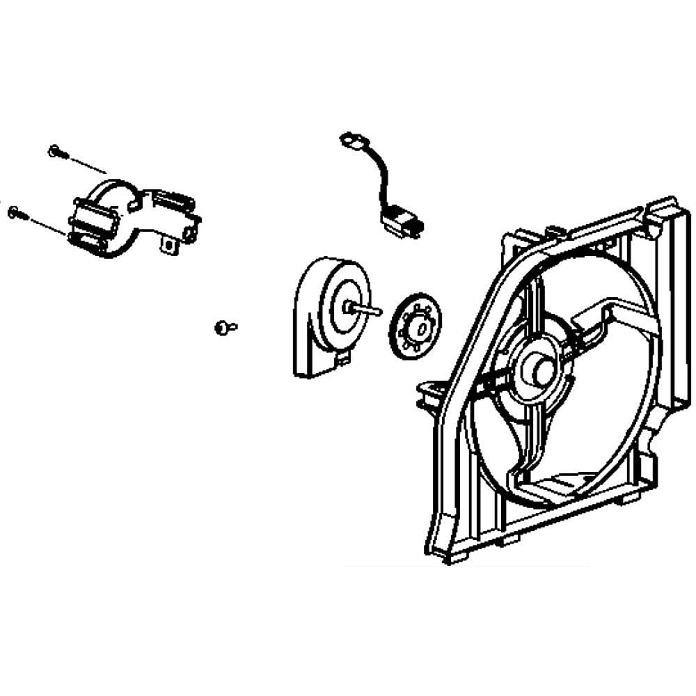 Photo of Refrigerator Support from Repair Parts Direct