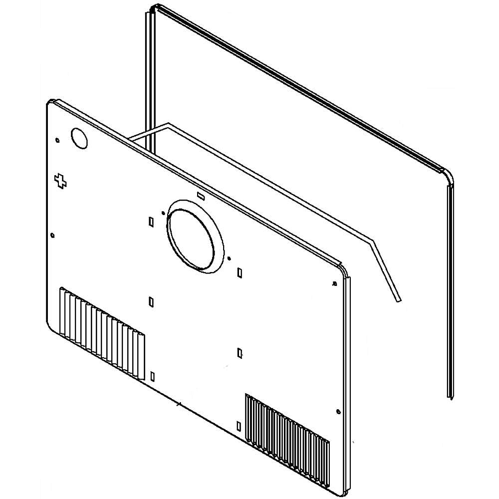 Photo of Refrigerator Freezer Evaporator Cover from Repair Parts Direct