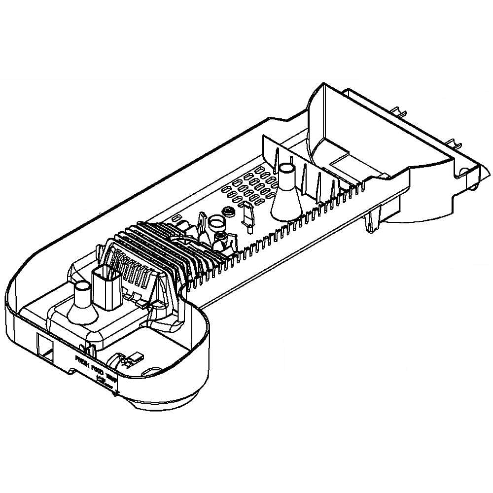 Photo of Refrigerator Control Housing from Repair Parts Direct