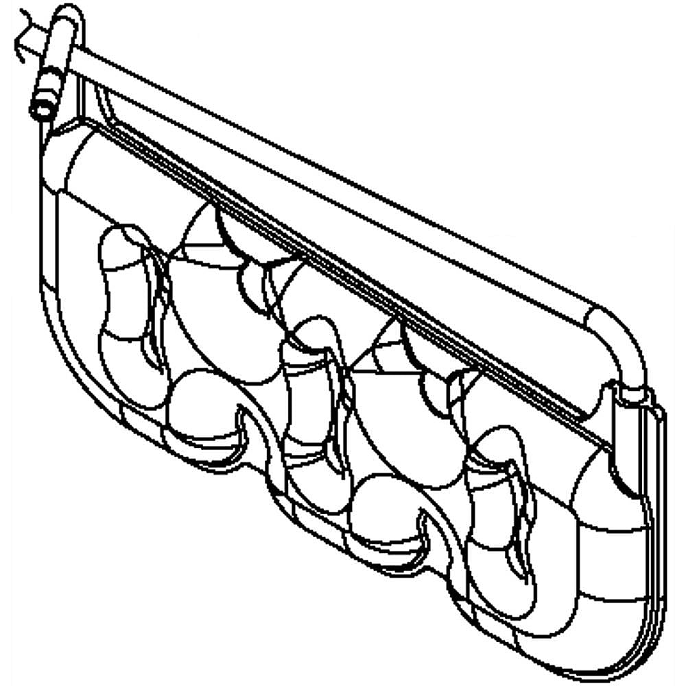 Photo of Refrigerator Water Reservoir from Repair Parts Direct