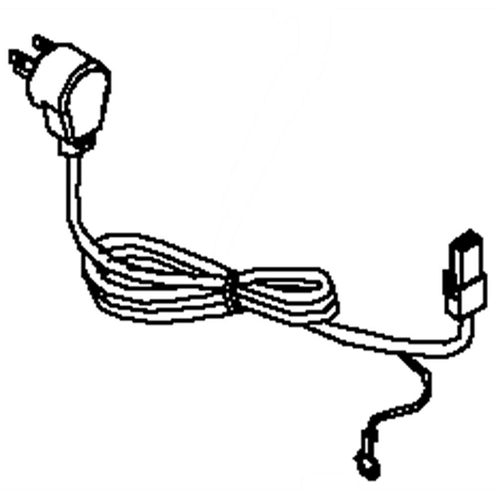 Photo of Refrigerator Power Cord from Repair Parts Direct