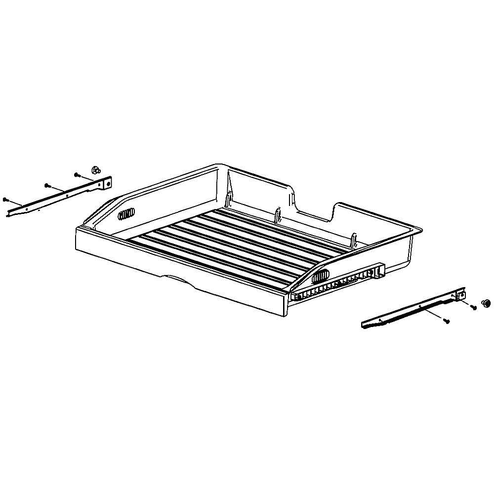 Photo of Refrigerator Pantry Drawer Assembly from Repair Parts Direct