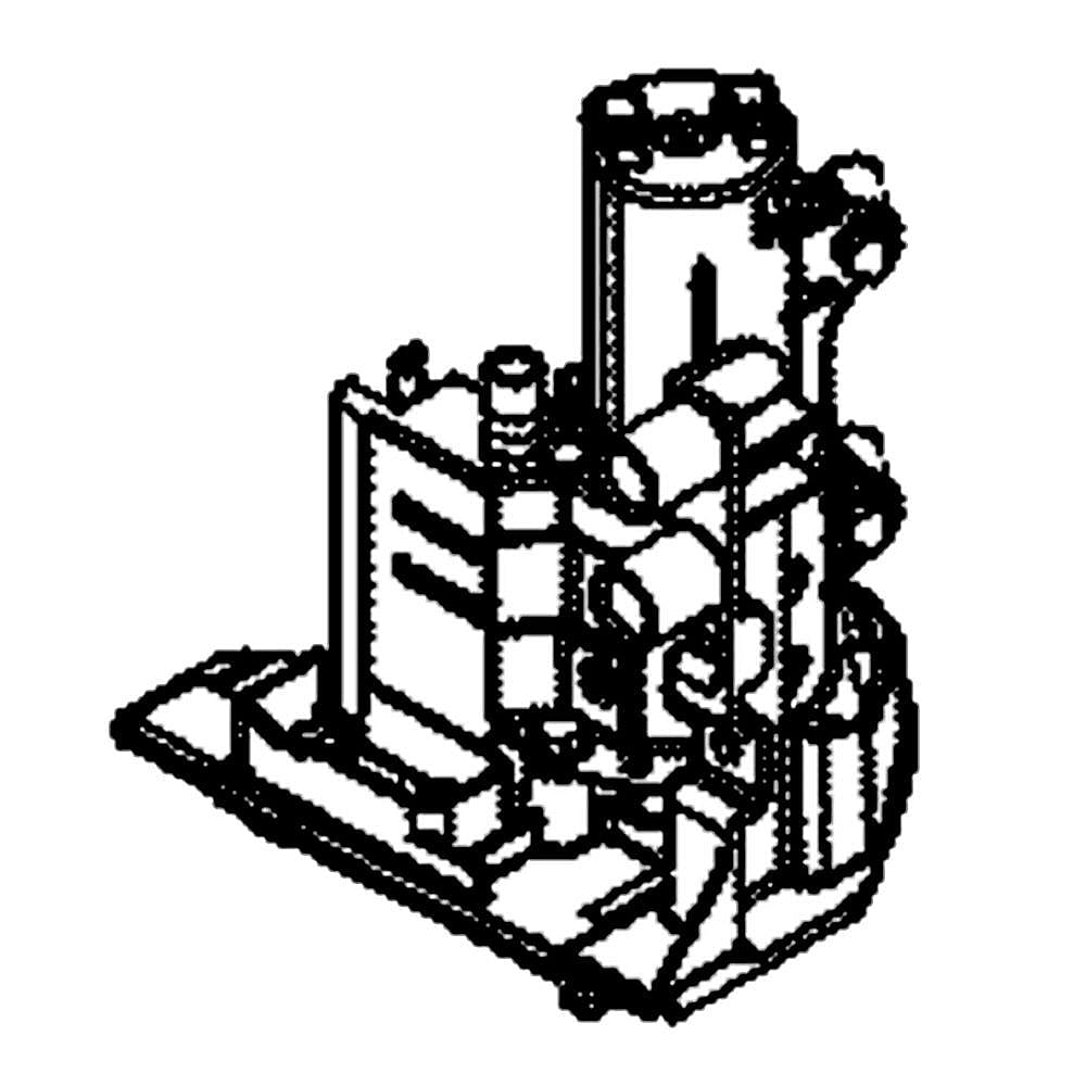 Refrigerator Coffee Maker Brew Motor And Bracket Assembly