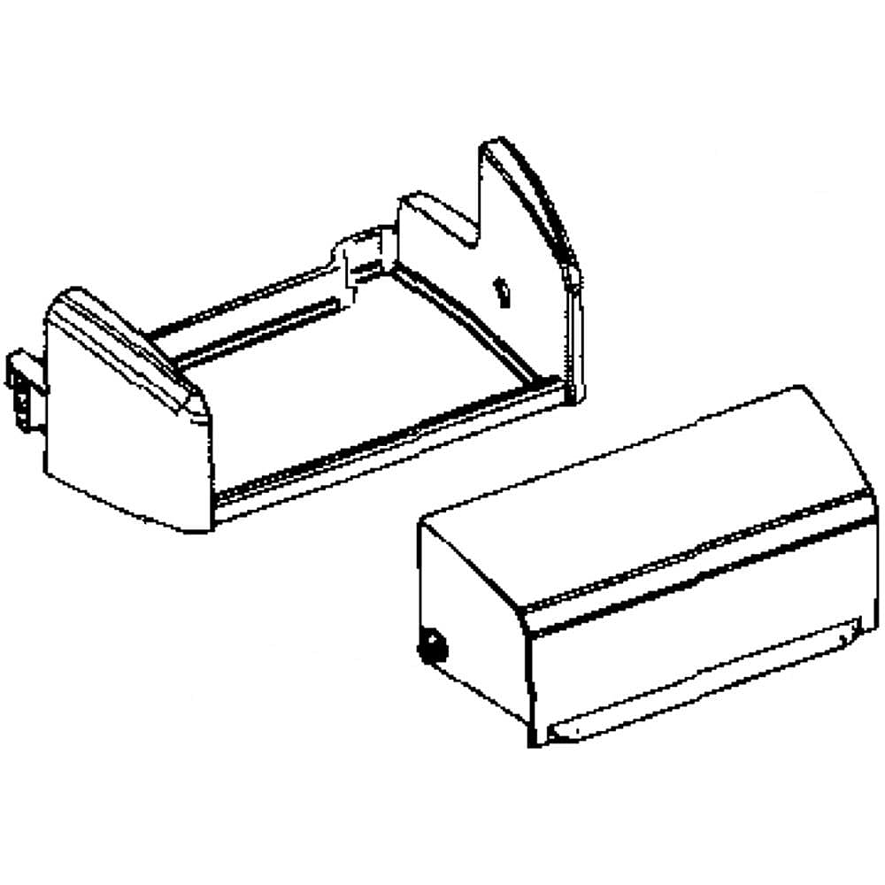 Photo of Refrigerator Door Bin Assembly from Repair Parts Direct