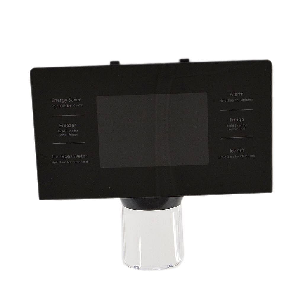 Photo of Refrigerator Dispenser Control Panel Assembly (Black) from Repair Parts Direct